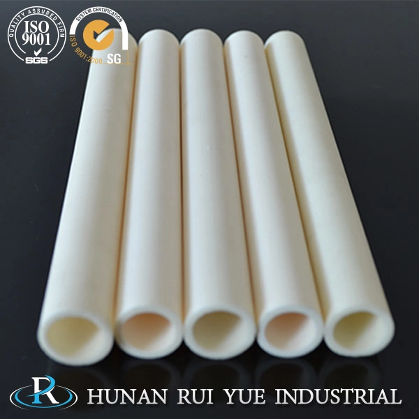 Factory Price 99% Al2O3 Heat Resistant Insulation Refractory Alumina Ceramic Tube for Furnace