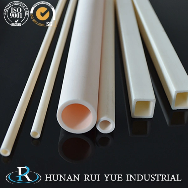 Factory Price 99% Al2O3 Heat Resistant Insulation Refractory Alumina Ceramic Tube for Furnace