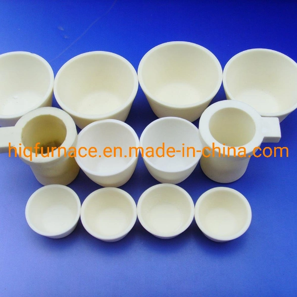 High Purity Alumina/Zirconia Ceramic Tubes/Crucibles/ Boats, High Purity Cylindrical Al2O3 Ceramic Corundum Alumina Crucible for Metal Melting in Laboratory